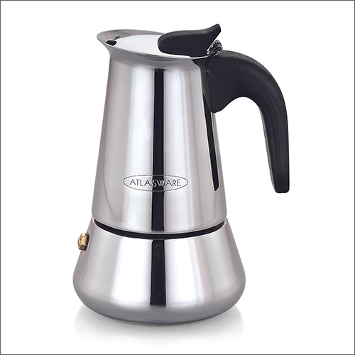Silver Stainless Steel Coffee Maker