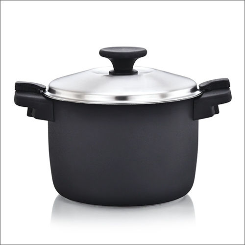 Stainless Steel Hot and Cold Black Casserole