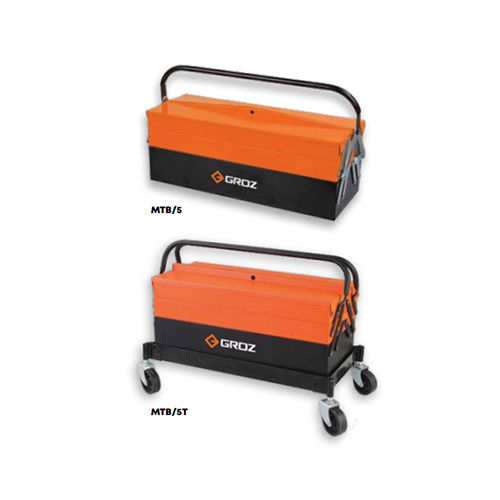 5 Tray Cantilever Tool Box - Durable Steel Material , Versatile Storage Solution for Organizing Tools and Accessories