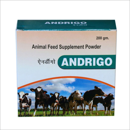 Andrigo Animal Feed Supplement Powder Application: Water