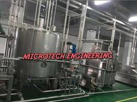 Non dairy whip cream processing plant