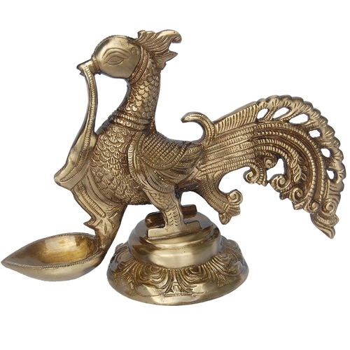 Religious Brass made diya by Aakrati