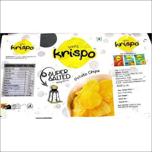 Potato Chips Laminated Pouch