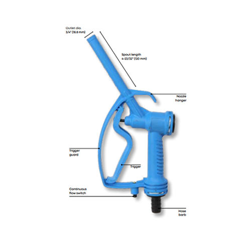 DEF Adblue Control Nozzle Manual