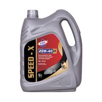 Speed-x 5 Ltr Multi-grade 20w40 Cf Automotive Engine Oil - Enhanced Lubrication, Fuel Efficiency, Extended Engine Life For Motorcycle, Petrol Car, And Tractor