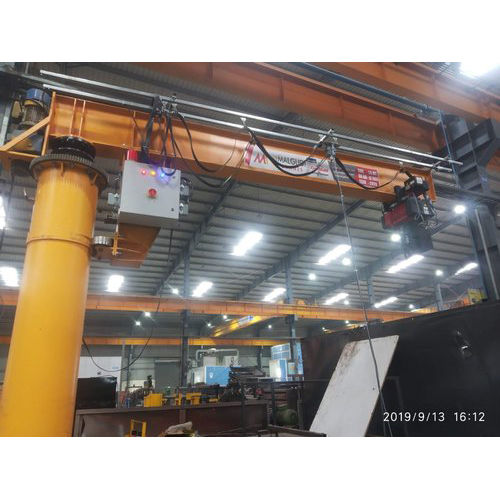 Pillar Mounted Jib Crane Application: Industrial