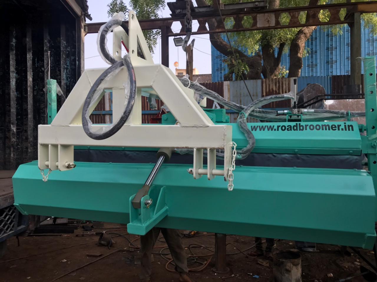 Tractor mounted Road Broomer Sweeper