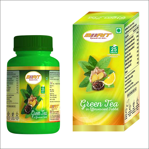 Green Tea Effervescent Tablet Health Supplements