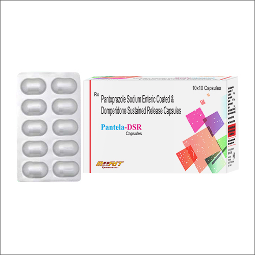 Pantoprazole and Domperidone Sustained Release Capsules