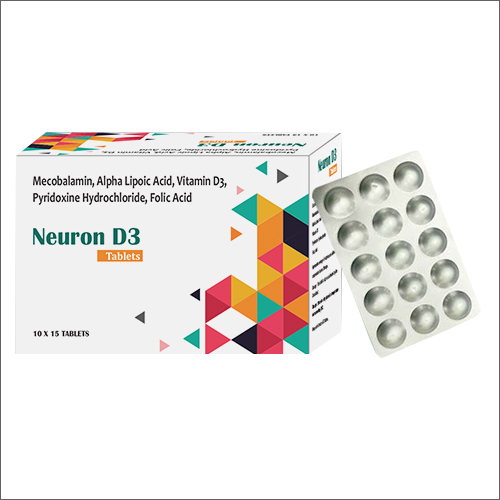 Mecobalamin Alpha Lipoic Acid Vitamin D3 Pyridoxine Hydrochloride Folic Acid Tablets