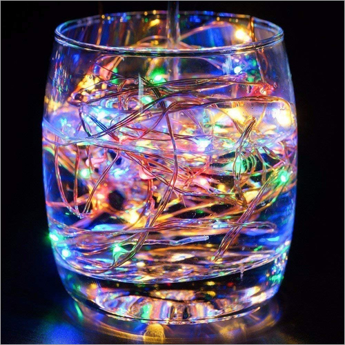 5 mtr Copper String Battery and USB Operated Portable Decorative Fairy Light - Multi Color