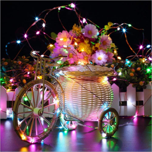 5 mtr Copper String Battery Operated Portable Decorative Fairy Light - Multi Color