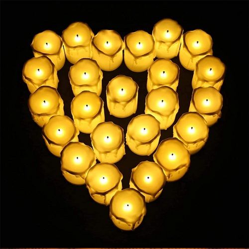 Acrylic Plastic LED Tea Light Candle