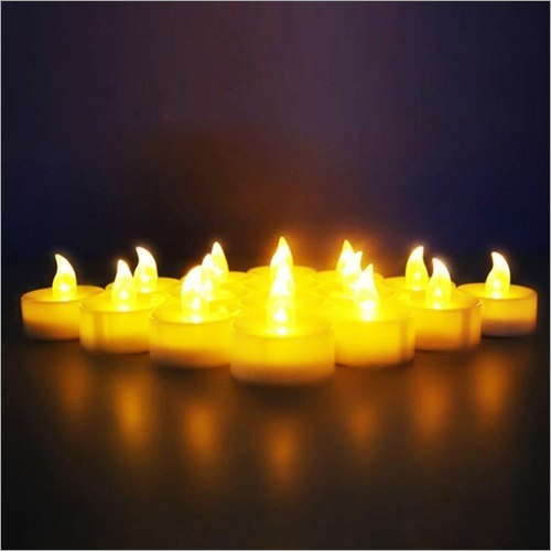 Flameless Flickering LED Tealights Smokeless Plastic Decorative Candles