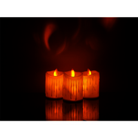 Dancing Flame LED Tea Light Swinging Candle Battery Operated For Home Decoration (Height 8 CM)