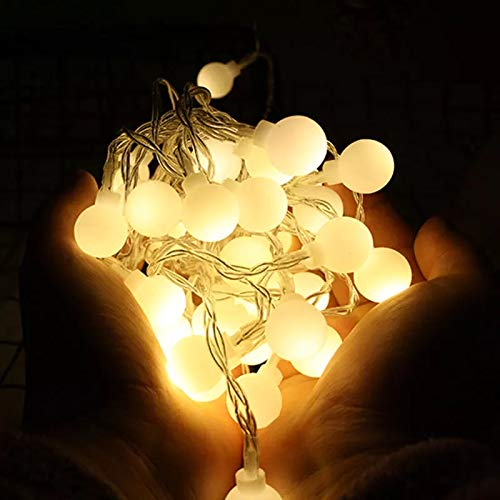 Warm White Bubble Ball String Led Fairy Light