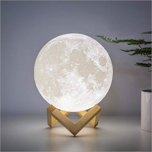3D Illusion Multi Color Moon Lamp
