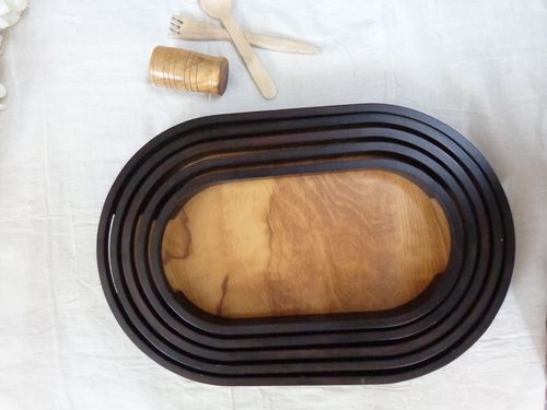 ovel tray