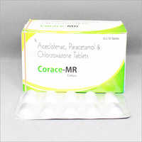 Aceclofenac Paracetamol  Chlorzoxazone Tablets