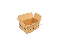 Box Brother 3 ply Brown Corrugated Packing Boxes  Length 5 inch Width 4 inch Height 2.5 inch