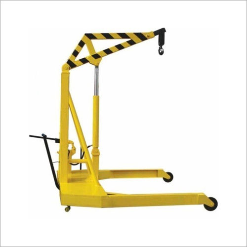 Hydraulic Floor Crane Application: Construction