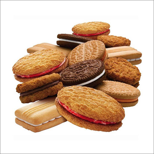 Round Cream Biscuit