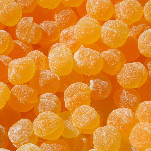 Cube Orange Candies
