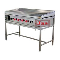 Semi Automatic Chapatti And  Dosa Hot Plate With Puffing Grill