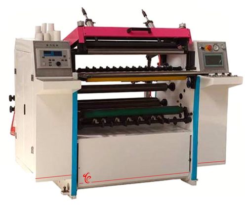 Thermal Paper Semi Automatic Slitting Machine