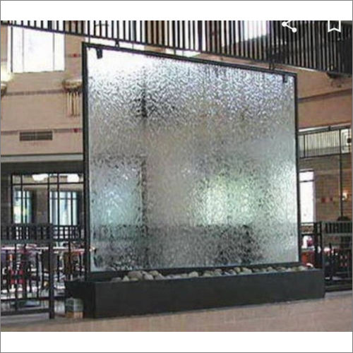 Transparent Glass Fountain Power Source: Electricity