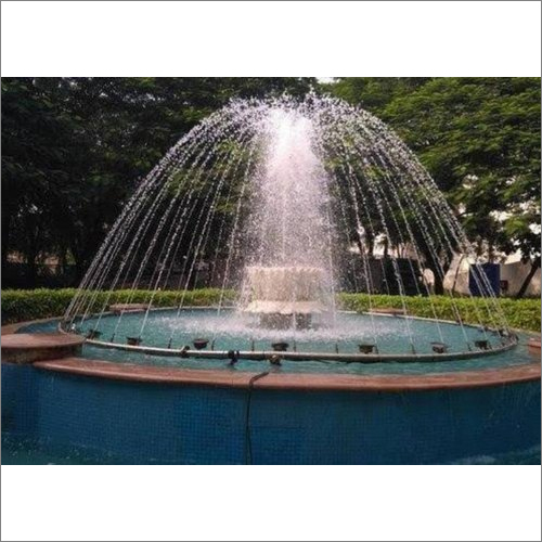 Blue Outdoor Water Fountain