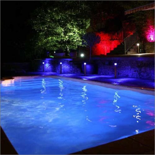Swimming Pool Blue Light