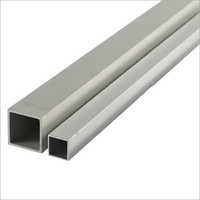 Aluminium Square Pipe - Aluminium, Custom Lengths, Square Shape, Grade 6063/6061, Hardness T6, Not Anodised | Industrial Use, Alloy Material, Variable Thickness