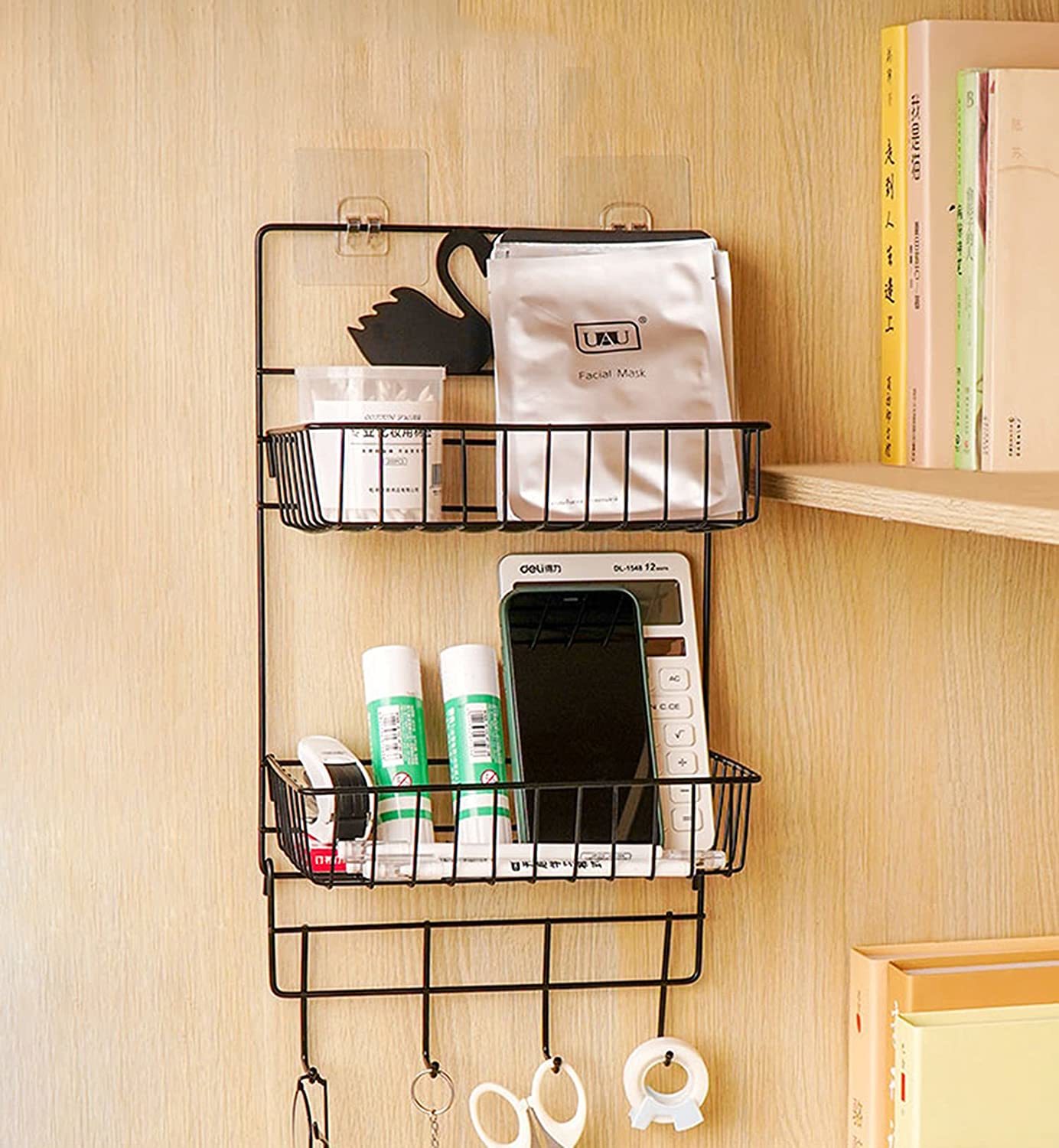 Storage Shelves Display Racks Home Decor Floating Wall Shelves Wall Shelf Rack Wall Storage Basket