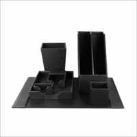 Black Office Desk Organiser