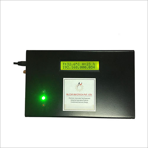 Ip Based Temperature And Humidity Monitoring System Machine Weight: 0.5  Kilograms (Kg)