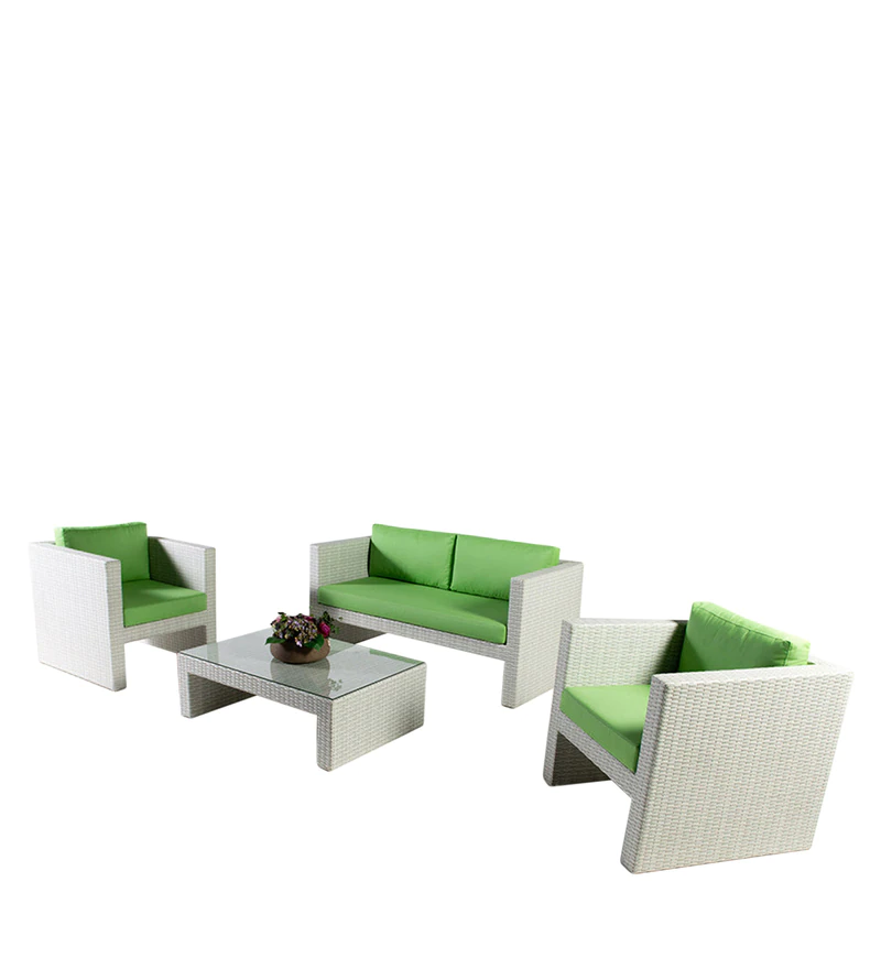 OUTDOOR SOFA SET(WHITE)