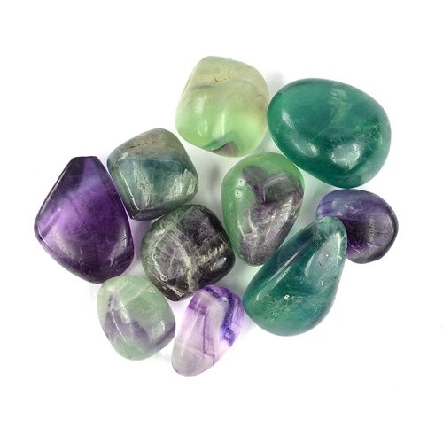 Multi Fluorite Tumble
