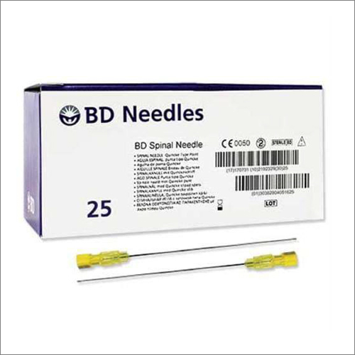 BD Spinal Needle 25G - Single Use, Sterilized Needle for Hospital Usage | Precision Engineering in Medical Equipment