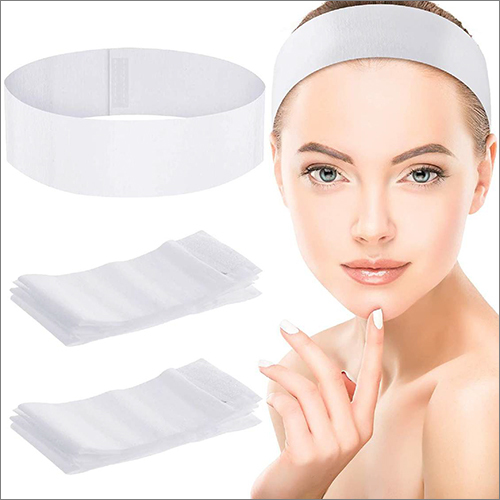 White Disposable Head Bands