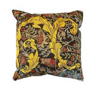 Embellished Cotton Cushion Cover