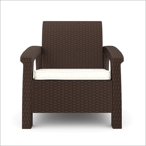 Brown Single Seater Sofa Height: 84  Centimeter (Cm)