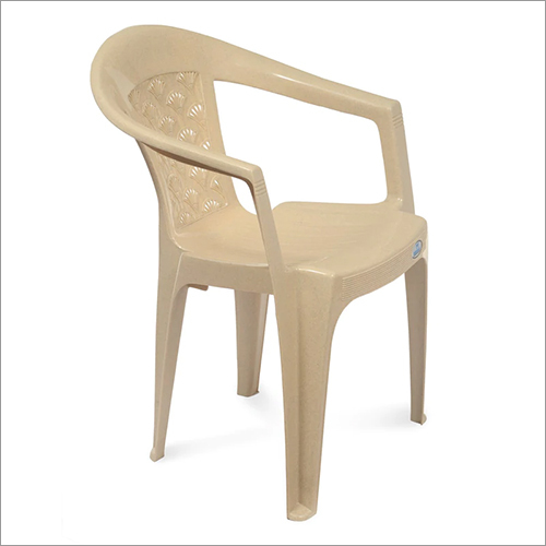 Chr2041 Marble Beige Low Back Plastic Chair Height: 75 Millimeter (Mm)