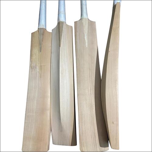 Plain Leather Cricket bat with Double Blade