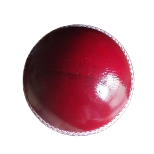 Red Leather ball