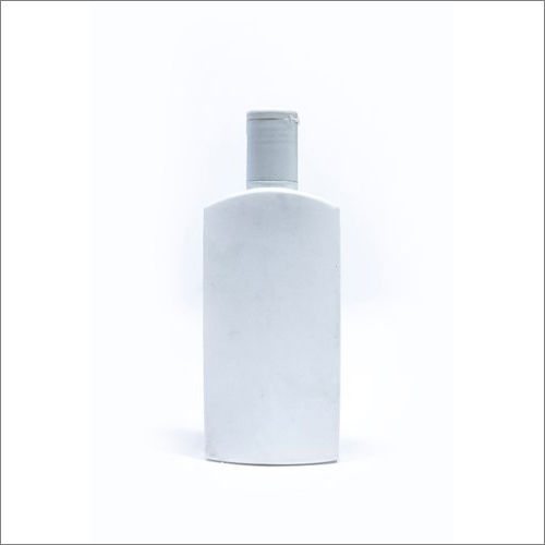 Flate Plastic Shampoo Bottle