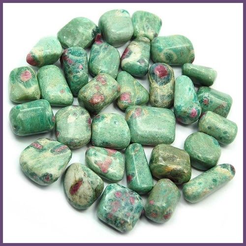 Ruby fuchsite Tumble