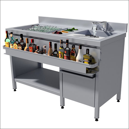 Stainless Steel Cocktail Bar Station At Best Price In Kolkata