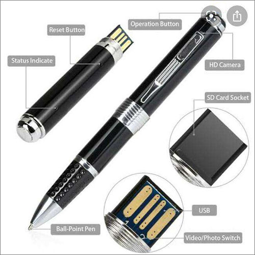 Pen With Spy Camera Application: Indoor