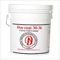 Deu Coat Canvas Cloth Coating - Color: White
